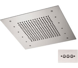 Remer Верхний душ 500*500 мм 357RS50 цвет: хром