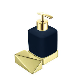 Boheme Дозатор жидкого мыла керамика, золото New venturo арт. 10317-G-B