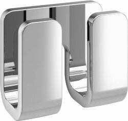 Gedy Крючок двойной Outline, хром арт. 3228(13)