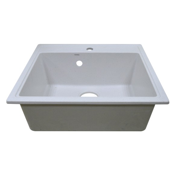 Azario Кухонная мойка Litos 570x505x200 искусственный мрамор, хлопок Litos арт. CS00079702 Azario Кухонная мойка Litos 570x505x200 искусственный мрамор, хлопок Litos арт. CS00079702