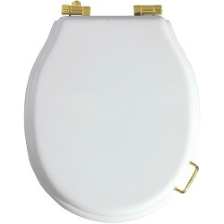 Boheme крышка для напольного унитаза (массив) white gold, Vogue арт. 906-W-G Boheme крышка для напольного унитаза (массив) white gold, Vogue арт. 906-W-G