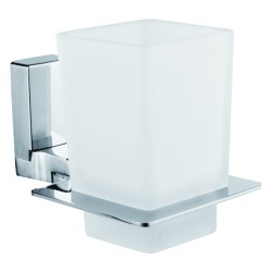 Держатель стакана матовое стекло, Haiba, хром арт. HB8806 Держатель стакана матовое стекло, Haiba, хром арт. HB8806