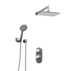 WasserKRAFT Встраиваемый комплект для душа с верхней душевой насадкой и лейкой a16031 thermo berkel 4800 цвет: хром