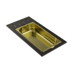 Omoikiri Контейнер DC-01-1-LG, светлое золото арт. 4999039 Omoikiri Контейнер DC-01-1-LG, светлое золото арт. 4999039