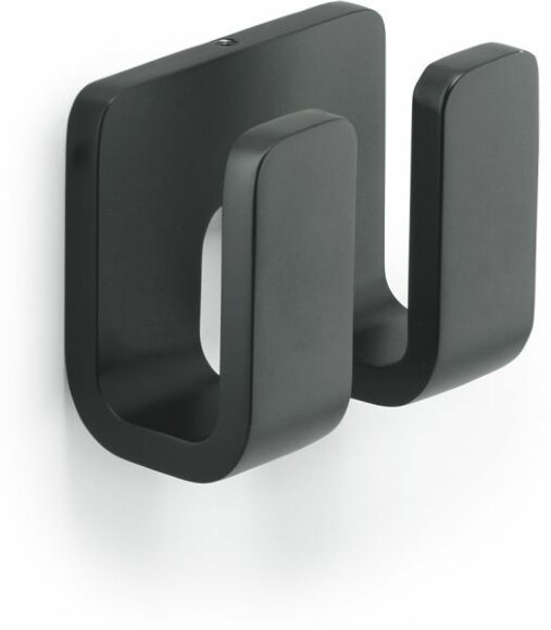 Gedy Крючок двойной Outline, черный арт. 3228(14)
