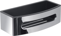 Gedy Решётка прямоугольная 1-уровневая c пластиковым вкладышем (24,2х11,7хh7,5), хром арт. A618(43) Gedy Решётка прямоугольная 1-уровневая c пластиковым вкладышем (24,2х11,7хh7,5), хром арт. A618(43)