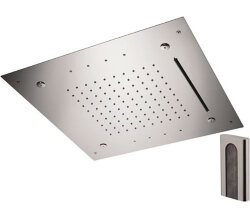 Remer Верхний душ 500*500 мм 357RS50NCW цвет: хром