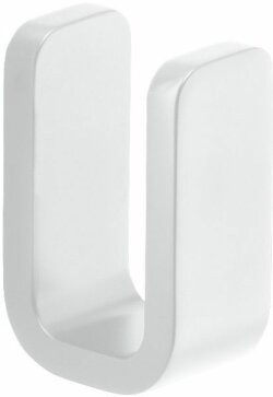 Gedy Крючок одинарный Outline, белый арт. 3226(22)