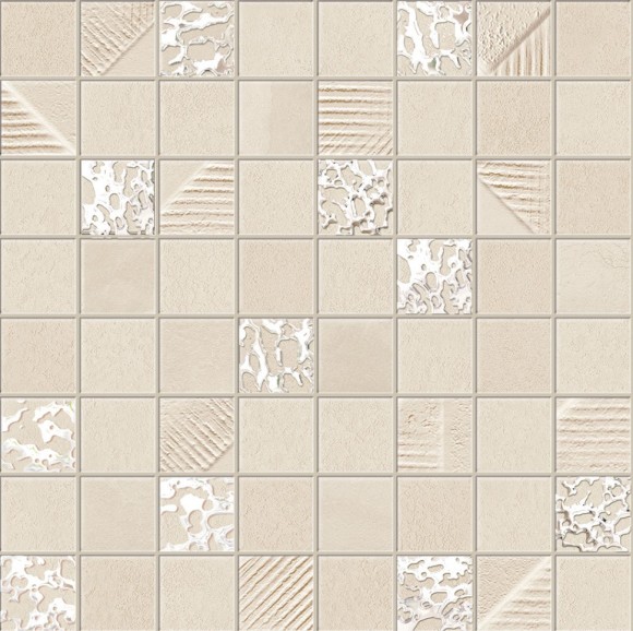 Ibero Мозаика Mos cromat one taupe 30x30 CROMAT-ONE, под мозаику - 78798311