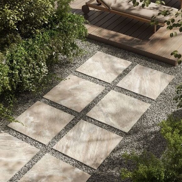 Italon Ступень Mineral White Gradino Round Grip Dx 30x60, под бетон, цемент, камень Magnetique x2 - 620040000023