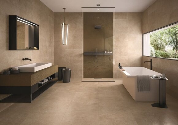 Italon Декор Brick Multiline Warm 29.6x79.7, {под бетон, цемент, камень, под мозаику} Materia - 610110000248