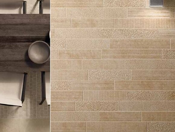 Italon Декор Brick Multiline Warm 29.6x79.7, {под бетон, цемент, камень, под мозаику} Materia - 610110000248