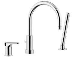 Remer Смеситель на борт ванны Class Line L07 хром Remer Смеситель на борт ванны Class Line L07 хром