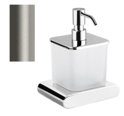 Remer Дозатор жидкого мыла LN13NPO настенный Lounge цвет: никель