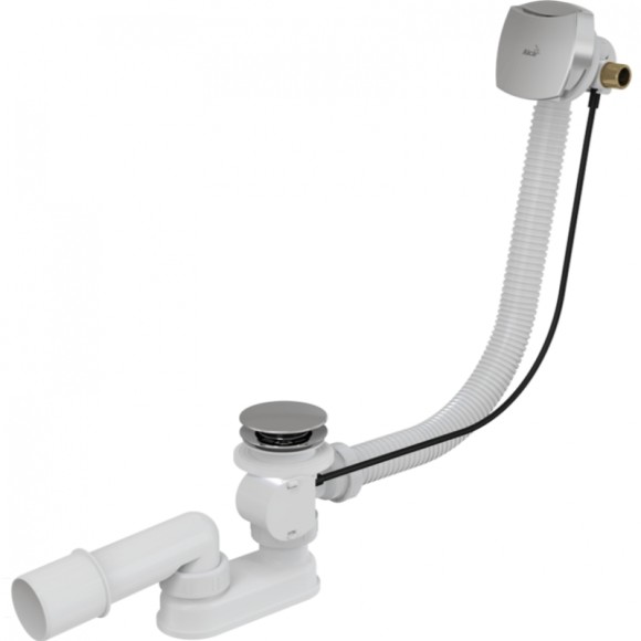 Alcaplast Слив-перелив полуавтомат, хром арт. A565KM1-80