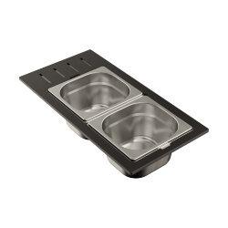 Omoikiri Контейнер DC-02-2-IN, нержавеющая сталь арт. 4999075 Omoikiri Контейнер DC-02-2-IN, нержавеющая сталь арт. 4999075