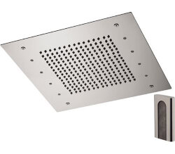 Remer Верхний душ 500*500 мм 357RS50W цвет: хром