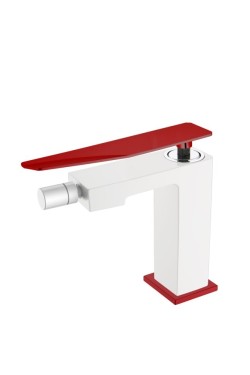 Boheme Смеситель для биде белый красный Q арт. 146-WR.2 Boheme Смеситель для биде белый красный Q арт. 146-WR.2