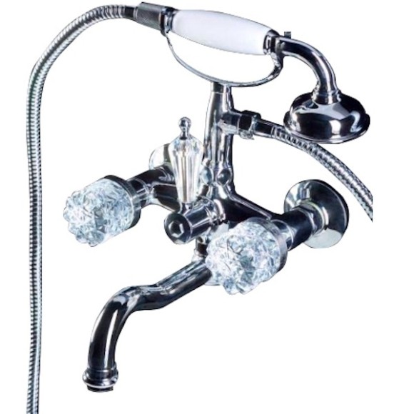 Boheme Смеситель для ванны хром Crystal арт. 273-CRST
