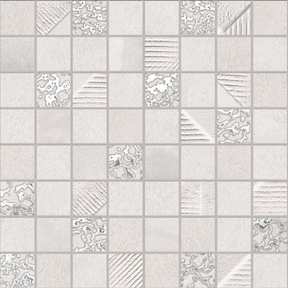 Ibero Мозаика Mos cromat one white 30x30 CROMAT-ONE, под мозаику - 78798310