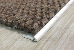 Окантовочный профиль для виниловых покрытий из алюминия 3,5  мм арт. AP