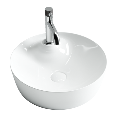 Ceramica Nova Раковина накладная круглая (белый) Element арт. CN6014