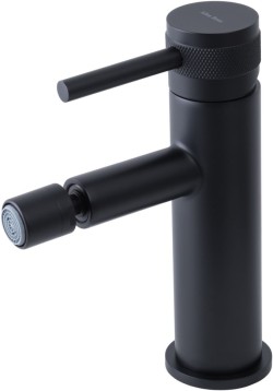 Allen Brau Смеситель для биде (с донным клапаном), Priority, 5.31004-31 цвет: черный матовый Allen Brau Смеситель для биде (с донным клапаном), Priority, 5.31004-31 цвет: черный матовый