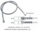 Remer Шланг для душа 150 см 334CNNC150, цвет: хром