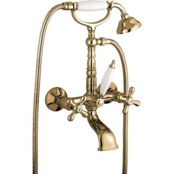 Emmevi смеситель с ручным душем для ванной, Deco Old, бронза арт. 12611/BR Emmevi смеситель с ручным душем для ванной, Deco Old, бронза арт. 12611/BR