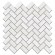 Декоративная плитка Контарини 31.5x30см, белый мозаичный глянцевый Kerama Marazzi арт. 190\005T