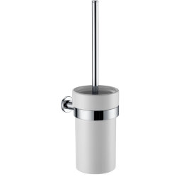 Azario Ершик подвесной с керамической колбой, хром, Forny арт. AZ-88313 Azario Ершик подвесной с керамической колбой, хром, Forny арт. AZ-88313