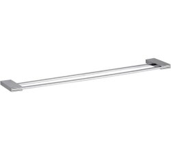 Remer Двойной держатель для полотенца 600 мм Flat FT33CR, цвет: хром Remer Двойной держатель для полотенца 600 мм Flat FT33CR, цвет: хром