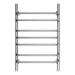 Azario Полотенцесушитель водяной 500/800 7 секций, нижнее/диагональное подключение, 1/2", хром, Ferrara арт. AZ09158