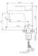 Смеситель для раковины Esko Doha, хром арт. DH26