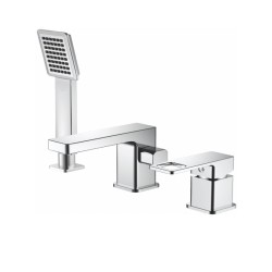 Смеситель для ванны на борт, 3 отверстия, Haiba, хром арт. HB80615 Смеситель для ванны на борт, 3 отверстия, Haiba, хром арт. HB80615