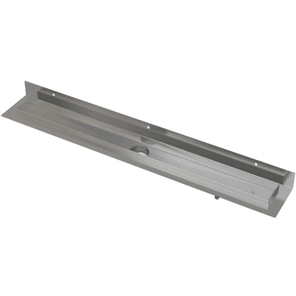 Alcaplast Душевой лоток без решетки Modular Wall, нержавеющая сталь арт. APZ23-850