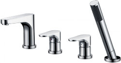 Abber Смеситель на борт ванны Eleganz, хром арт. AF8313 Abber Смеситель на борт ванны Eleganz, хром арт. AF8313