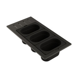 Omoikiri Контейнер DC-02-3-GB, цвет: графит, арт. 4999079 Omoikiri Контейнер DC-02-3-GB, цвет: графит, арт. 4999079