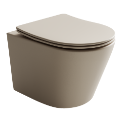 Ceramica Nova Унитаз подвесной (бежевый) Balearica арт. CN6000MC