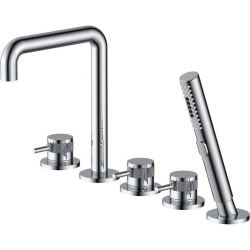 Allen Brau Смеситель на борт ванны (с внутренней частью), Priority, 5.31007-00 цвет: хром Allen Brau Смеситель на борт ванны (с внутренней частью), Priority, 5.31007-00 цвет: хром