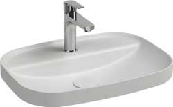 Allen Brau Раковина накладная 55x40 Fantasy, белый матовый - 4.11034.21