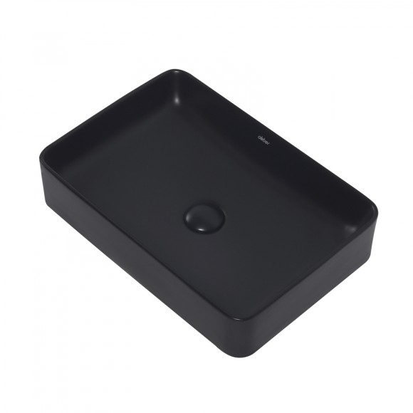 Abber Раковина накладная 510x345мм Rechteck, черный арт. AC2207MB