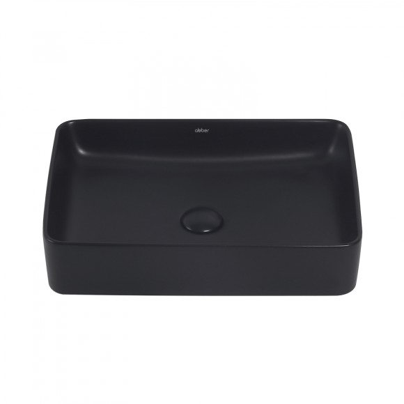 Abber Раковина накладная 510x345мм Rechteck, черный арт. AC2207MB