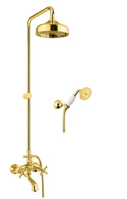 Webert душевая система, Armony, AM721208010 цвет: золото Webert душевая система, Armony, AM721208010 цвет: золото
