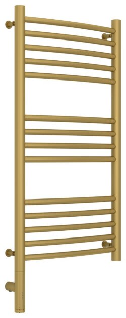 Электрический полотенцесушитель Богема 3.0 выгнутая 800х400 МЭМ левый (матовое золото) Сунержа арт. 032-5802-8040