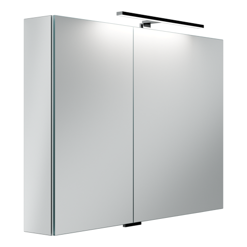 Sancos Зеркальный шкаф для ванной комнаты SANCOS Hilton 1000x148х740 мм, с LED подсветкой, арт. Z1000