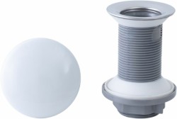 Allen Brau Донный клапан, Fantasy, белый глянец - 5.11001.20 Allen Brau Донный клапан, Fantasy, белый глянец - 5.11001.20