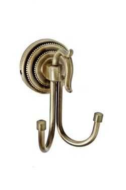 Boheme Двойной крючок латунь, бронза Medici арт. 10606 Boheme Двойной крючок латунь, бронза Medici арт. 10606