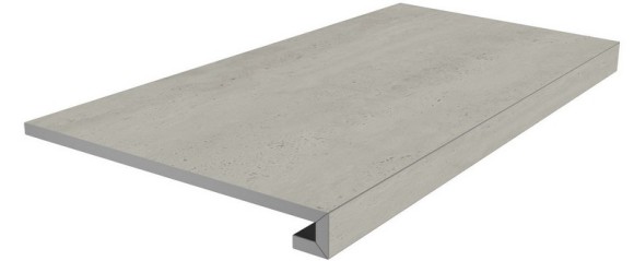 Ступень Сан-Марко 33x80см, клееная серый светлый матовый Kerama Marazzi арт. SG850990R\GCF