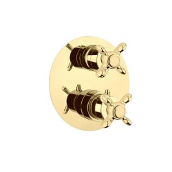 Webert смеситель для душа встраиваемый с термостатом, Ottocento, OT970902010 цвет: золото Webert смеситель для душа встраиваемый с термостатом, Ottocento, OT970902010 цвет: золото